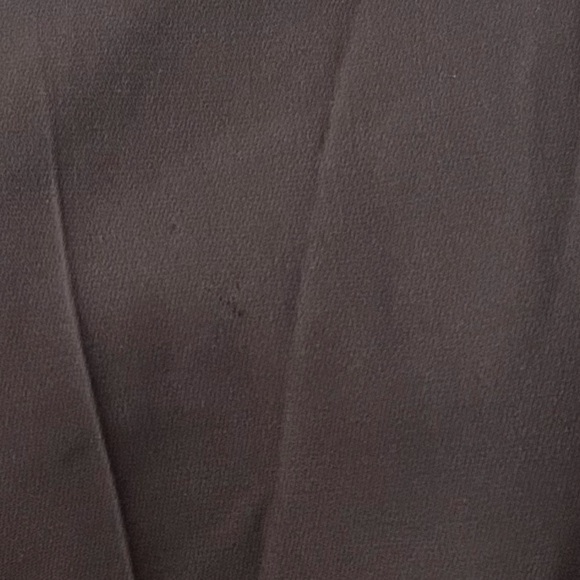 Armani Collezioni Pants Dark Brown Wide Leg Career Wool Trousers Dress Crepe - Picture 7 of 7
